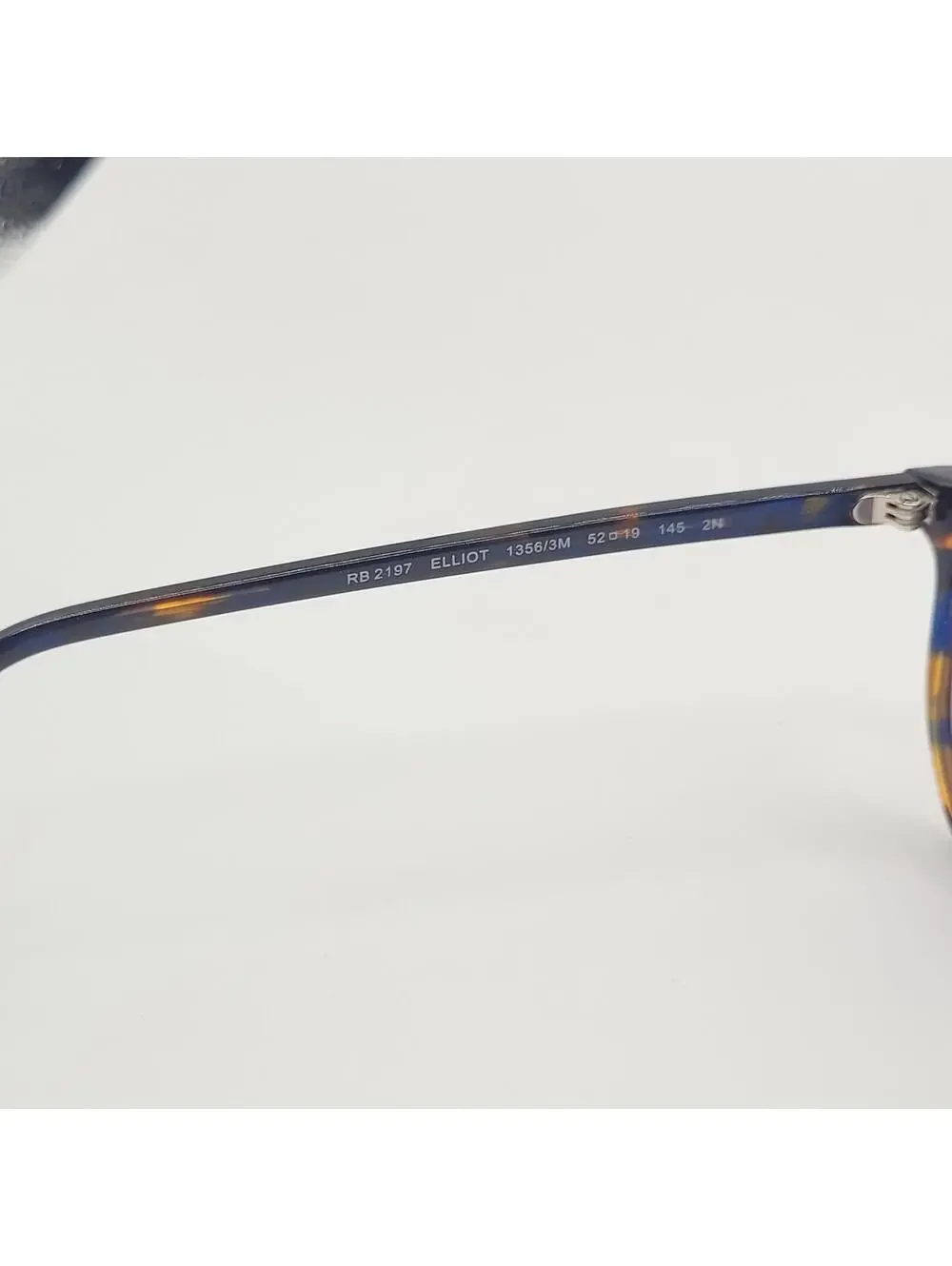 Ray-Ban Sunglasses RB2197 Elliot 1356/3M Blue Yellow FRAMES ONLY 52-19-145